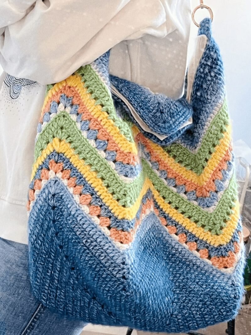 Stone Washed Yarn bag