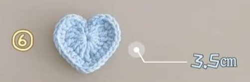 Crochet Heart Pattern